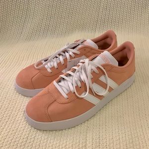 Adidas Women’s VL Court 2.0 Sneakers in Dusty Pink